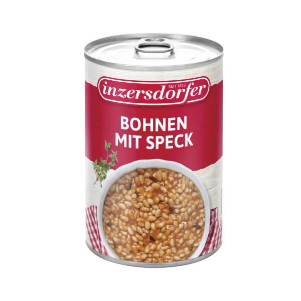 Inzersdorfer Bohnen mit Speck